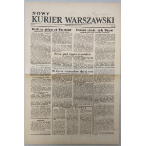 Nowy Kurier Warszawski. 252/1944 z 27.10 /zniszczona Warszawa/