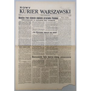 Nowy Kurier Warszawski 1944 nr 259 z 4.11 /linia Curzona/