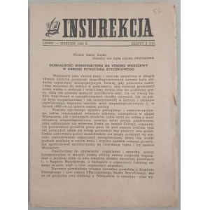 Insurekcja. R.1942 nr 6 /Związek Walki Zbrojnej, AK/
