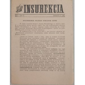Insurekcja. R.1943 nr 5 / Związek Walki Zbrojnej, AK/