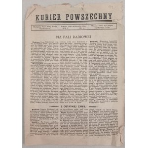 Kurier Powszechny R.1944 nr 13 -  /SPD i DR/ Oświęcim