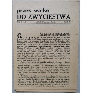 Przez walkę do zwycięstwa 8/1943 - Akcja pod Arsenałem /SL - BCh/