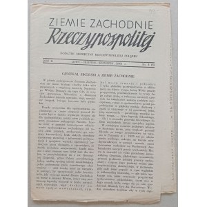 Ziemie Zachodnie Rzeczypospolitej 1943 nr 4 - Stutthof - śmierć ks. Bolta /Deleg.Rz./