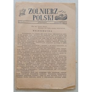 Żołnierz Polski R.1942 nr 4 /Polska Organizacja Zbrojna, AK/