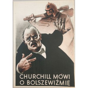 Churchill mówi o bolszewiźmie [niemiecka, ok 1940]