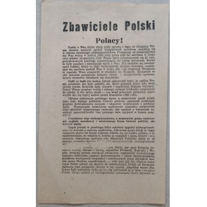 Zbawiciele Polski - Polacy! [niemiecka, 1944]