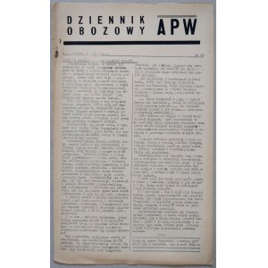 Dziennik Obozowy APW, 1944 nr 76