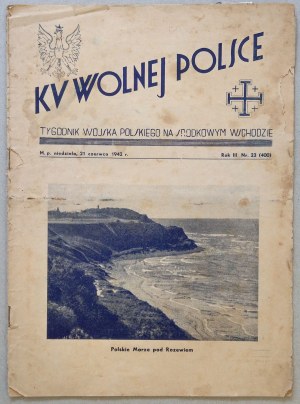 Ku Wolnej Polsce. R.1942 nr 23 /Święto Polskiego Morza/