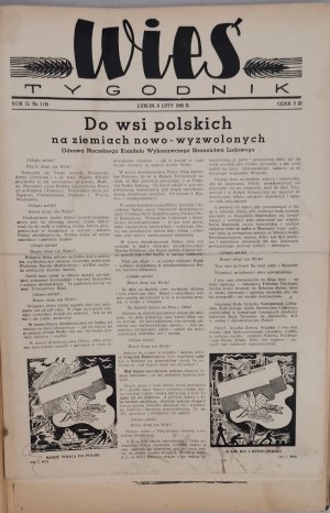 Wieś - tyg./dwutyg.- R.2. 1945