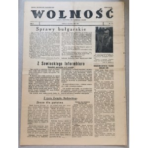 Wolność R.1. Nr 14, 9.09.1944 - Majdanek -piekło kobiet cd.