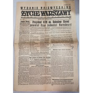 Życie Warszawy, 29.6.1945 - Rząd Jedności Narodowej