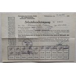 Dokumenty - T. i M. Kwaśniewscy, karmienie wszy, 7ark. [1944-45, Częstochowa].
