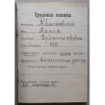 Dokumenty - T. i M. Kwaśniewscy - USSR 1939-41, zbiór 11 poz.