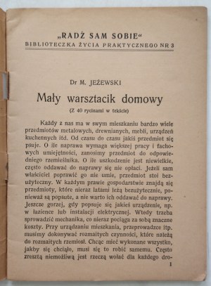 Jeżewski Mieczysław, Mały warsztacik domowy, 1940.