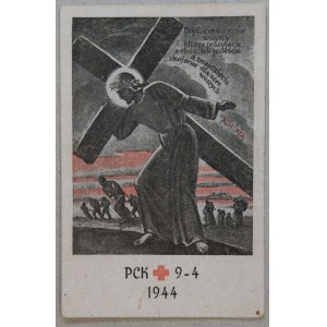 PCK 9 - 4 - 1944. /Obrazek religijny - Wielkanoc 1944/