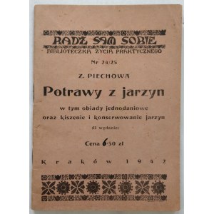 Piechowa Z., Potrawy z jarzyn, 1942