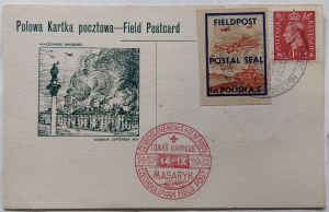 [Kartka pocztowa] 1 Korpus Wojsk Polskich Poczta Polowa 1942