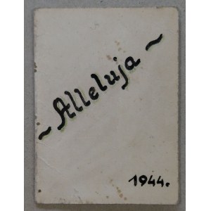 /Pocztówka wielkanocna/ Alleluja 1944.