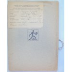 Wiszniewski K., Leszner T.- Visitor tickets in woodcut, 1946 [graphic portfolio].