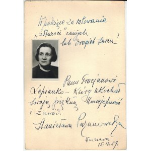 Perzanowska Stanisława - actress, theater director, educator