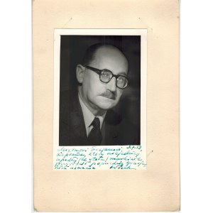 Wiech(Stefan Wiecehcki) - publicist, prose writer, satirist (photo: J. Mokrzycka), 1959