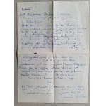 Afanasyev Jerzy - 3 letters to Tadeusz Strumff (1961, 1967)