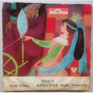 Gillowa Janina - Śpiąca królewna /płyta/ - Krafftówna - autograf.