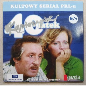 Kopiczyński Andrzej - kartonik po płycie DVD - autograf.