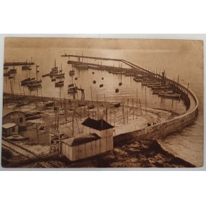 [Hel] Nad polskim morzem. Port na Helu. 1933.