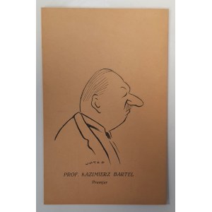 Jotes [Jerzy Szwajcer]: Prof. Kazimierz Bartel, Premjer [1926?]