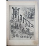 Malczewski Antoni: Marya. Powieść ukraińska, wyd.3 1884.