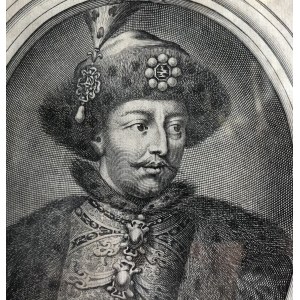 Nicolas de Larmesin (1632-1694), portret Jana III Sobieskiego