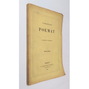 Krasiński, Niedokończony poemat, Paryż 1862 r.