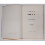 Krasiński, Niedokończony poemat, Paryż 1862 r.