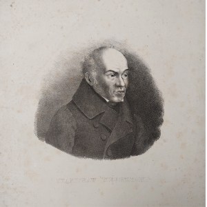 Stanislaw Wegrzecki, President of Warsaw. Lithograph ca. 1830.