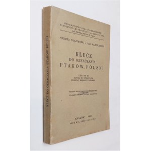 Dunajewski i Marchlewski, Klucz do oznaczania ptaków Polski, 1938 r.