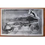 Four postcards from the Zakopane 1956 Winter Academic World Games