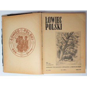 Łowiec Polski. Organ Polskiego Związku Łowieckiego. Rok 1949