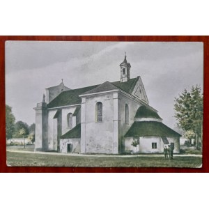 Kurozwęki.Kościół parafialny zbudowany w XV.wieku.(błędny napis powinno być Wodzisław)