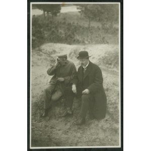 Józef Piłsudski i Kazimierz Bartel w Druskiennikach, Fot. L. Baranowski,
