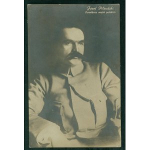 Józef Piłsudski, Dowódca wojsk polskich, [Poznań], Tx 7947, fot. sepia