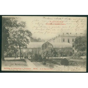 Warszawa. Oranżerja w Ogrodzie Saskim, Nakł. St. Winiarski, Warszawa, No. 170