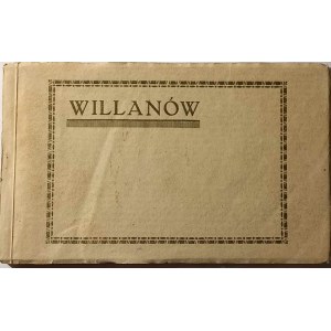 Willanów, booklet of 6 postcards by A. Grabowski, rotogravures of the Graphic Works Polish Library, Bydgoszcz, R!