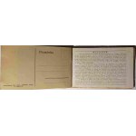 Willanów, booklet of 6 postcards by A. Grabowski, rotogravures of the Graphic Works Polish Library, Bydgoszcz, R!