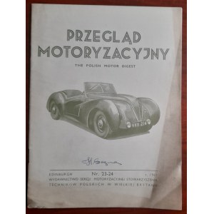 Przegląd Motoryzacyjny nr 23-24 styczeń-luty 1947 r.