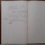 Konin. Akt zgonu z 1881 r.