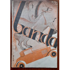 Broszura reklamowa kabaretu Banda .