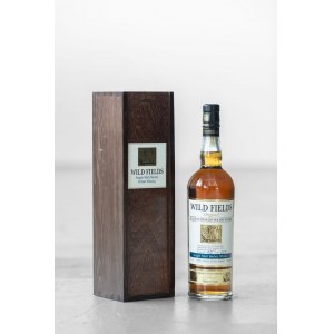 Wild Fields Single Malt 100% Barley Polish Whisky in wooden box 0,7L 46,5%