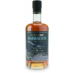 Barbados Cane Island Single Estate Barbados 8YO Rum, 0,7l 43% Skrzynka Rumu - 4 sztuki