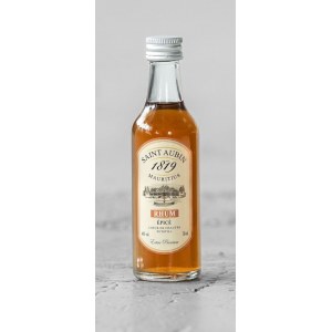 Republika Mauritiusu Saint Aubin Extra Premium Coeur de Chauffe Pot still Épicé Rhum 0,05L 40%